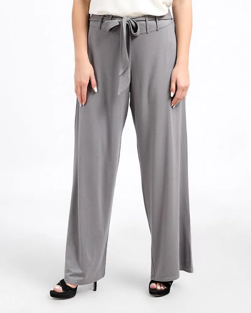 Loose Fit Flowy Pants With Several Colors With A Belt