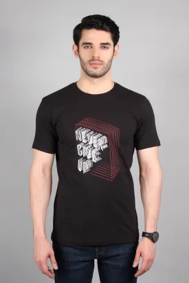 "NOVA" Casual Graphic Crew Neck T-Shirt