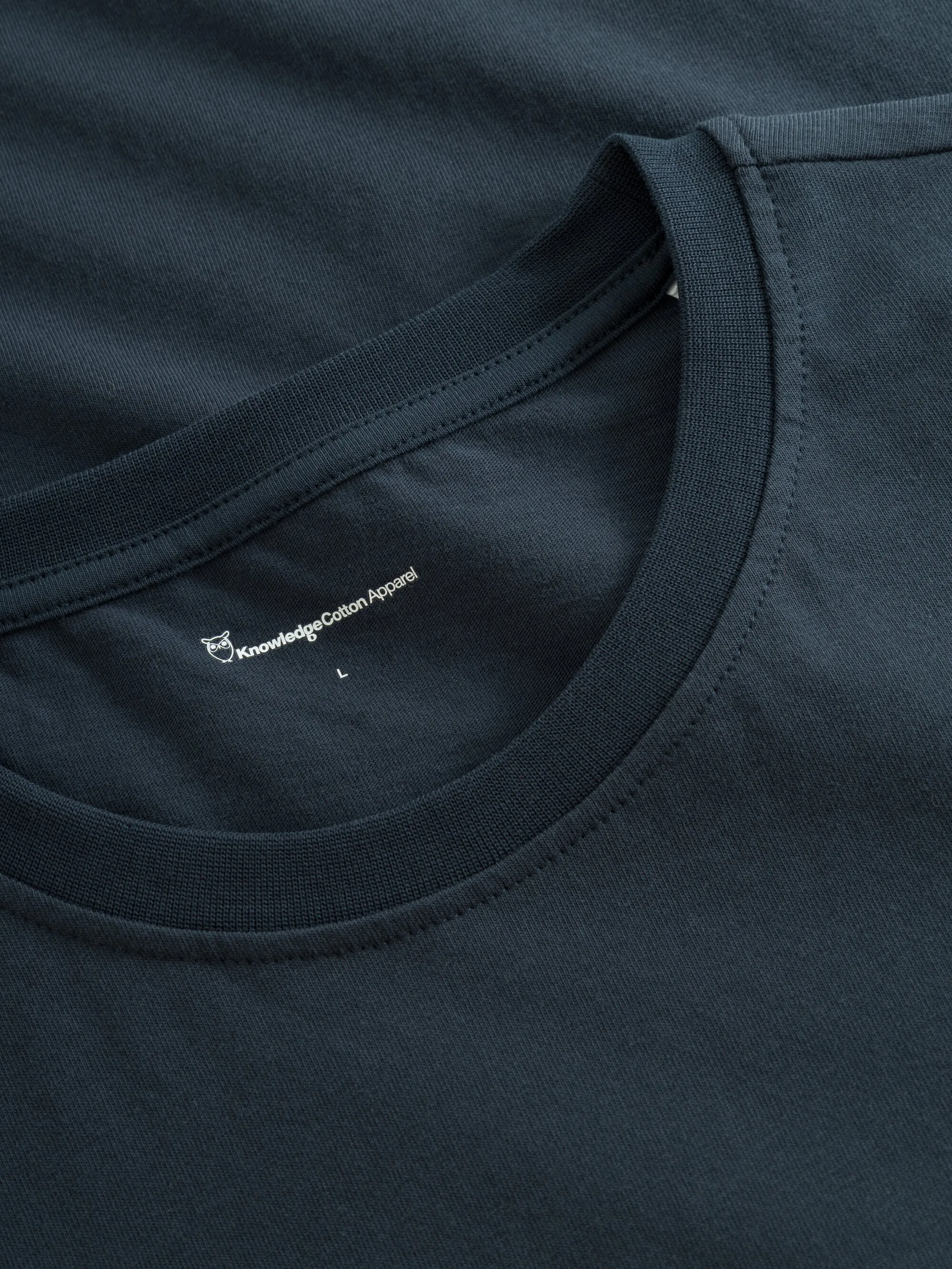 Regular fit Badge t-shirt - Total Eclipse