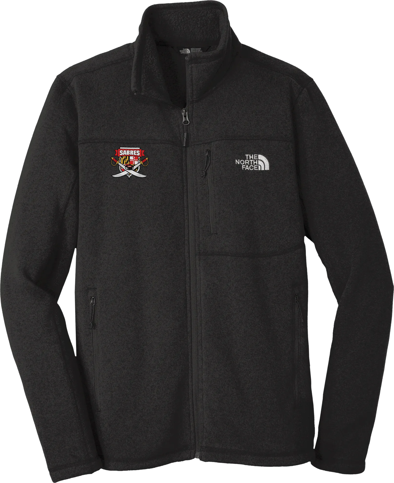 SOMD Sabres The North Face Sweater Fleece Jacket